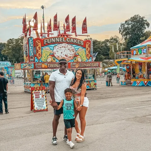 jessicabassjames Instagram post about Family outing