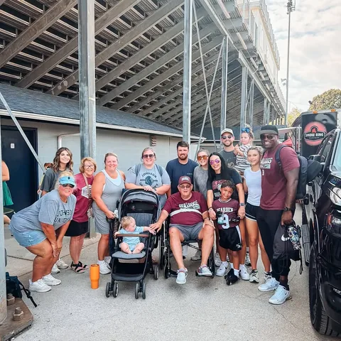 jessicabassjames Instagram post about Youth football