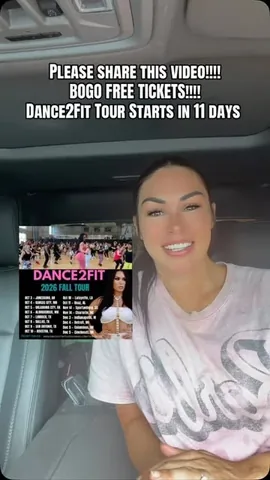 jessicabassjames Instagram post about Dance fitness tour
