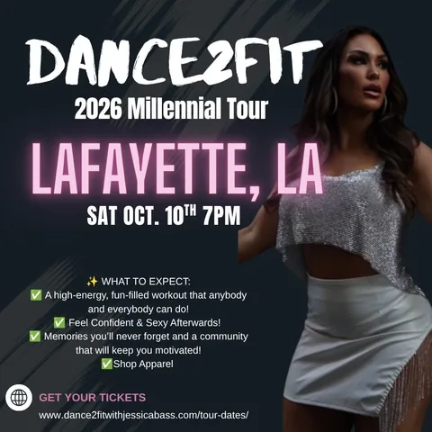 jessicabassjames Instagram post about Dance fitness event