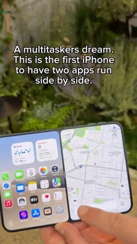 jessicanaziri Instagram post about IPhone Duo multitasking