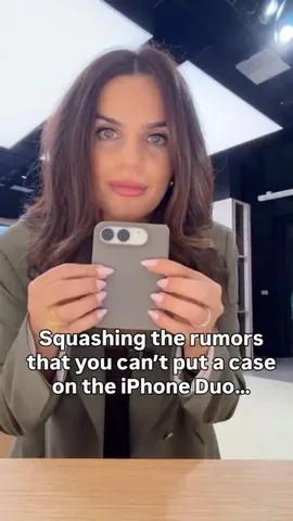 jessicanaziri Instagram post about Foldable phone protection