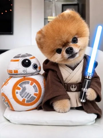 jiffpom Instagram post about Cute character portrait