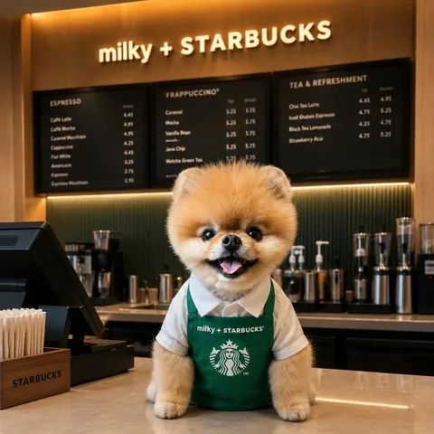 jiffpom Instagram post about Cute character portrait