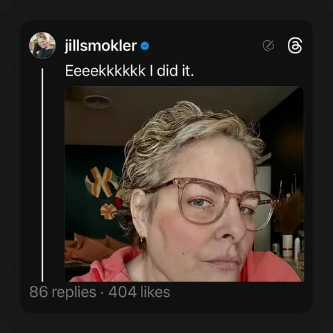 jillsmokler Instagram post about Unspecified visual content