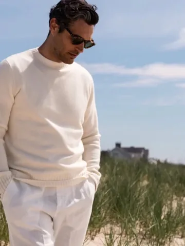 jislainduval Instagram post about Cashmere menswear