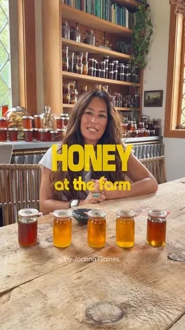 joannagaines Instagram post about Honey tasting