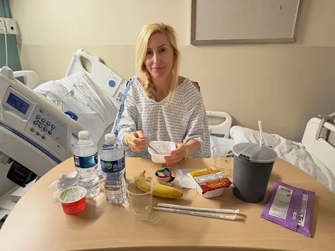 joannahillman Instagram post about Cancer diagnosis and health advocacy