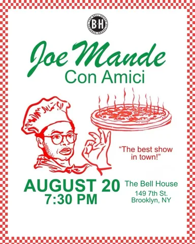 joemande Instagram post about Comedy event announcement