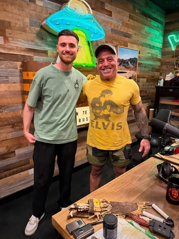 joerogan Instagram post about History podcast