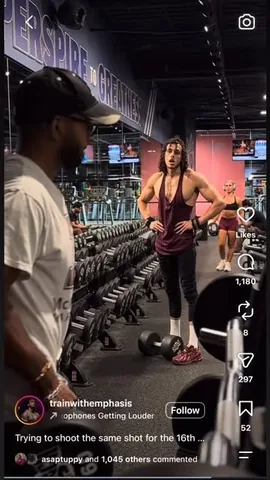 joeyswoll Instagram post about Gym etiquette