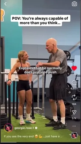 joeyswoll Instagram post about Gym community