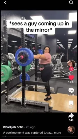 joeyswoll Instagram post about Gym community
