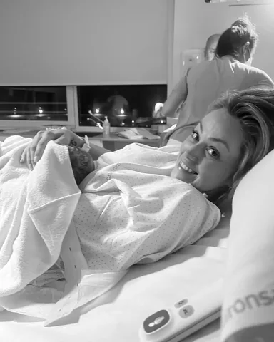 johannaolinemodin Instagram post about Birth announcement