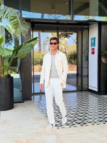 johanneshuebl Instagram post about Dog friendly Ibiza hotel stay