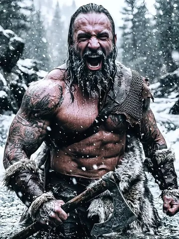 johnlucas_ Instagram post about Viking persona
