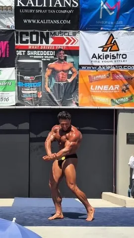 johnymuenster Instagram post about Bodybuilding posing