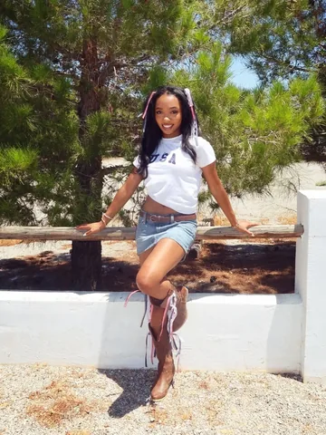 jordyn_lenae Instagram post about Fourth of July