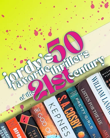 jordys.book.club Instagram post about Thriller book ranking