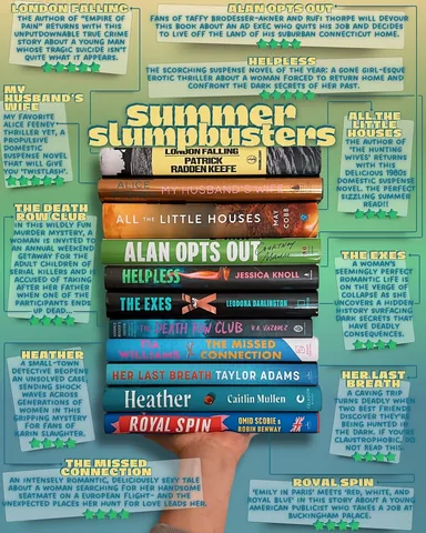 jordys.book.club Instagram post about Reading slump recommendations