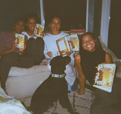 josephine__philips Instagram post about Book club discussion