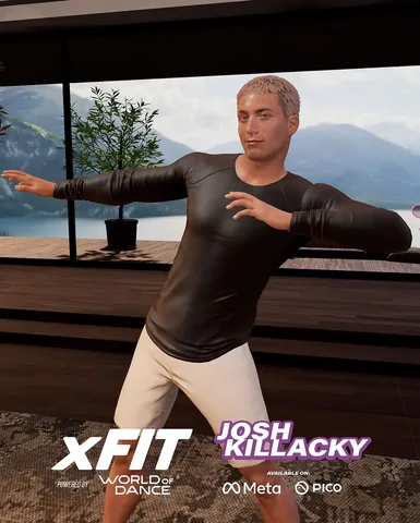 joshkillacky Instagram post about Virtual reality dance coaching