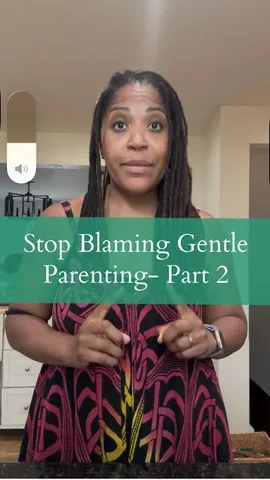 joymarilie Instagram post about Gentle parenting