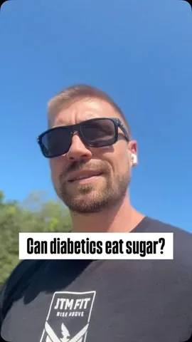 jtm_fit Instagram post about Diabetes and sugar
