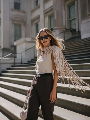 juliaberolzheimer Instagram post about Fashion show outfit