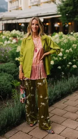 juliaberolzheimer Instagram post about Colorful styling
