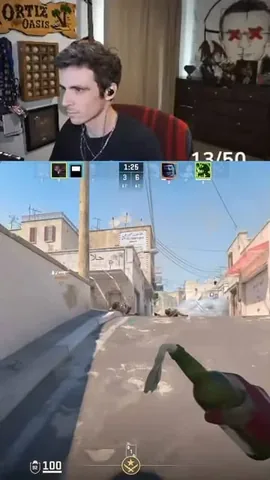 just9nortiz Instagram post about Counter Strike gameplay