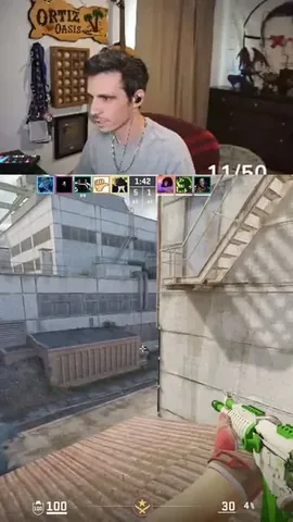 just9nortiz Instagram post about Counter Strike 2 gameplay