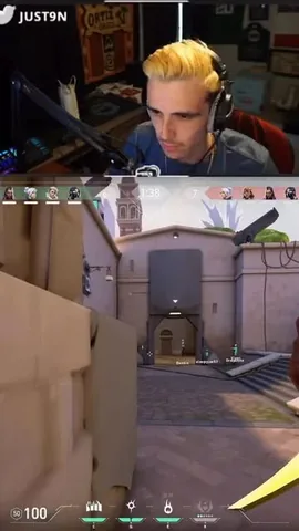 just9nortiz Instagram post about Valorant gameplay