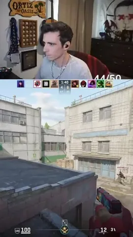 just9nortiz Instagram post about Counter Strike 2 ace on Cache