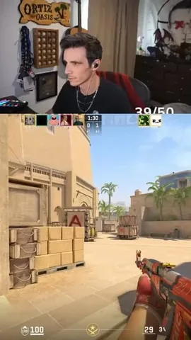 just9nortiz Instagram post about Counter Strike 2 gameplay