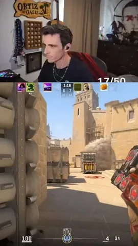 just9nortiz Instagram post about Counter Strike 2 gameplay