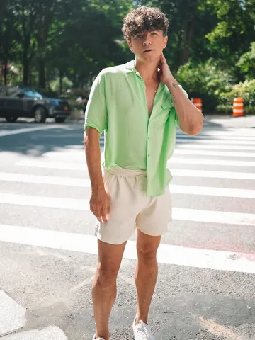 justinliv Instagram post about Fashion