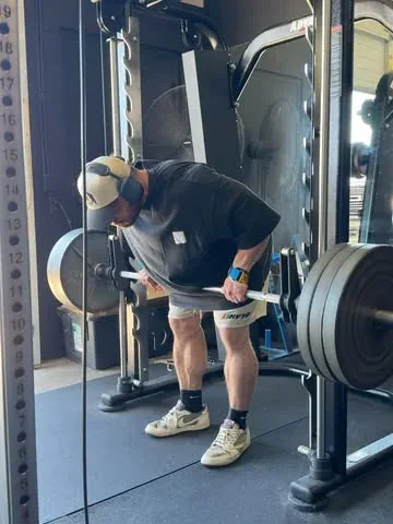 justin_shier Instagram post about Back and hamstring training