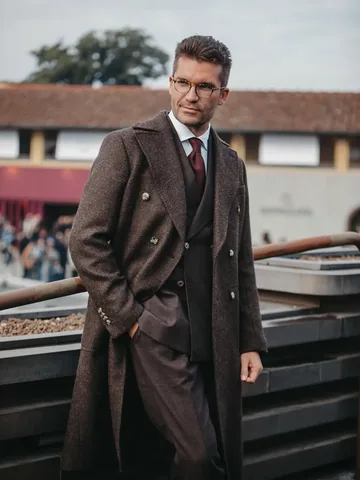 justusf_hansen Instagram post about Menswear sale promotion