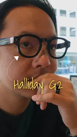 jvtechtea Instagram post about Halliday G2 smart glasses