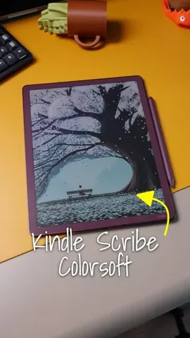jvtechtea Instagram post about Kindle Scribe Colorsoft