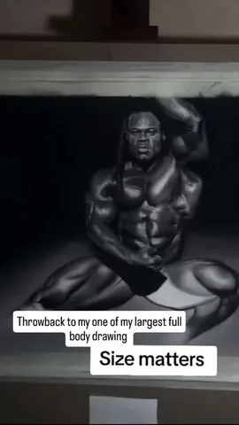 kaigreene Instagram post about Bodybuilding art
