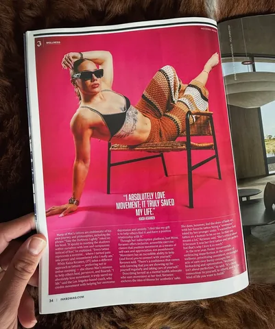 kaisafit Instagram post about Media feature