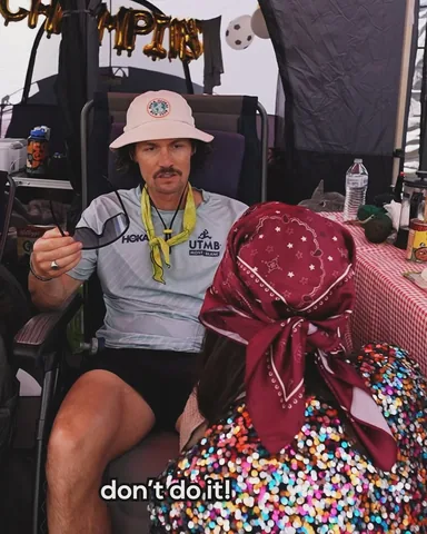karaandnate Instagram post about Ultramarathon experience