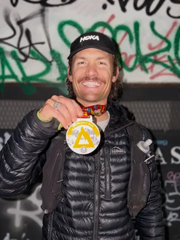 karaandnate Instagram post about Ultramarathon achievement