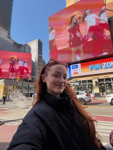 kathleenlights Instagram post about Advertising campaign