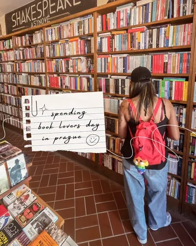kath_reads Instagram post about Literary travel in Prague