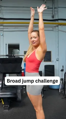 katiecrewe Instagram post about Jumping power challenge
