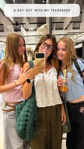katie_ellison Instagram post about Shopping with teenagers