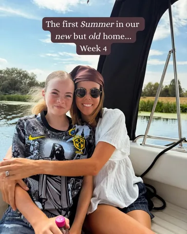 katie_ellison Instagram post about Summer in a new home